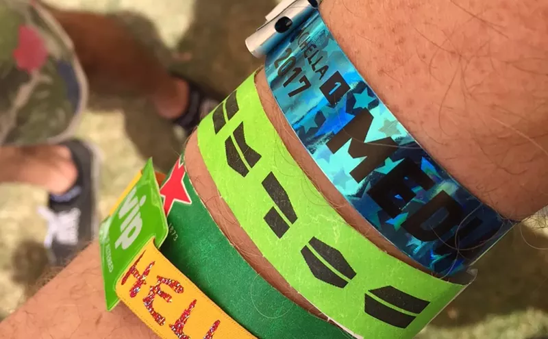Image: What's the Story Behind All Those Different Coachella Wristbands?
