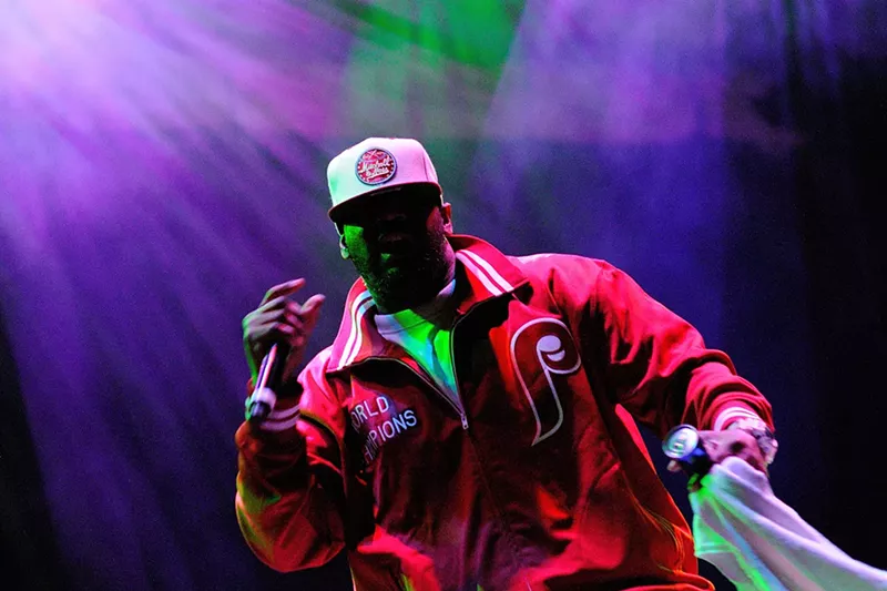 Image: Position Rae between the two big G's of Wu-Tang and you've got your Goldilocks rapper.