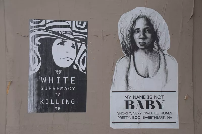 Image: When Women Disrupt art on Grand Avenue.