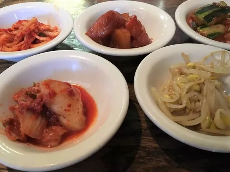 Image: The fleet of banchan has landed.