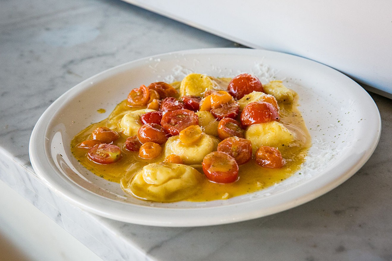 A fresh pasta dish from Tratto.