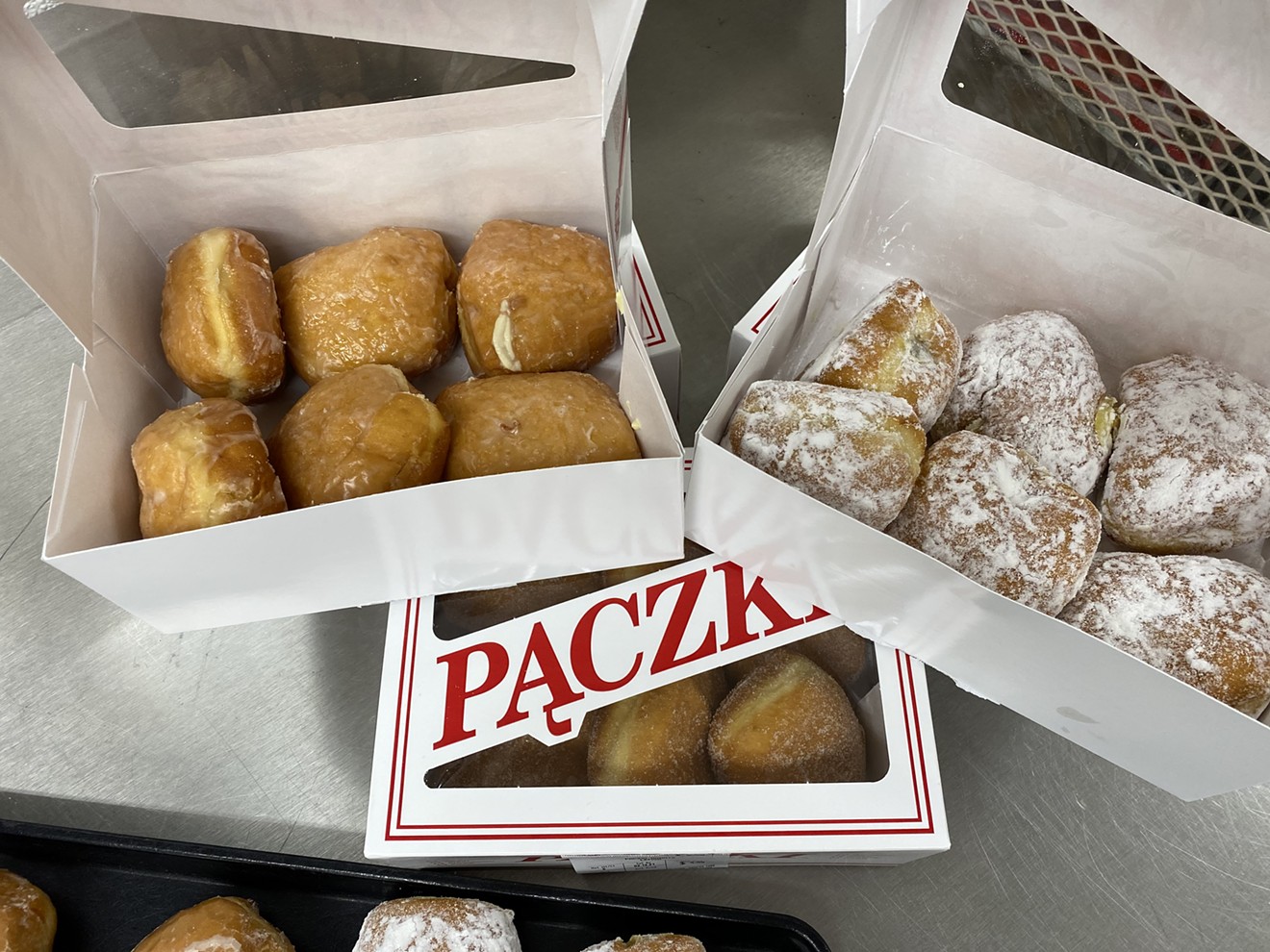 Bashas' sells paczki individually or in boxes of six.