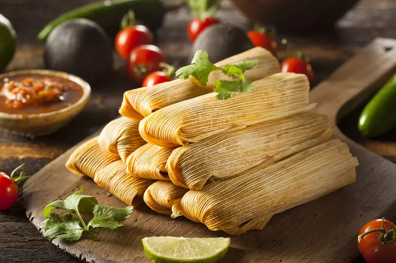 Image: Tamales are not hard to find this time of year.