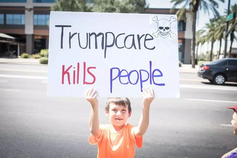 Image: The people of Arizona have sent a message about health care. It seems John McCain has been listening.
