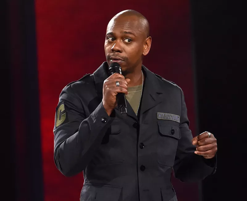 Image: A still from Dave Chappelle's recent Netflix stand-up special.