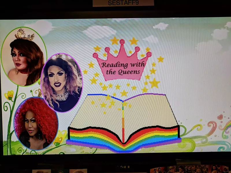 Image: Here's the image Michelle Miranda-Thorstad posted on Facebook before the drag reading event was cancelled.