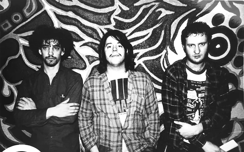 Image: Grant Hart (center) was one of the most underrated songwriters in the '80s underground.
