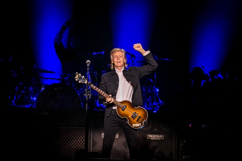 The legendary Sir Paul McCartney performs at Talking Stick Resort Arena on June 26, 2019.