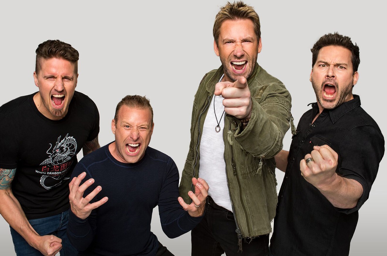 Love 'em or hate 'em, Nickelback is headed to the Valley this weekend.