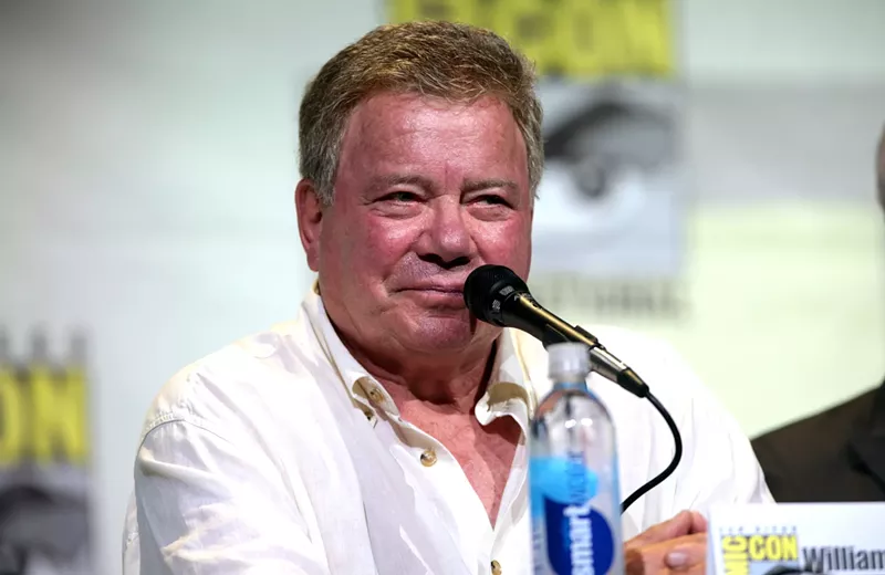 Image: William Shatner at the San Diego Comic-Con in 2016.