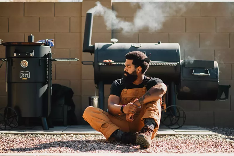 Image: In some Phoenix neighborhoods, Jones is known as The Ribs Man; in others, he’s Barbecue Guy.