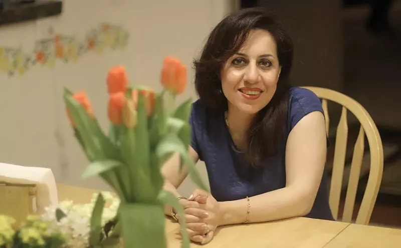 Image: With White Orchid, Artist Monir Hosseini Is Channeling Her Creativity Into Persian Sweets