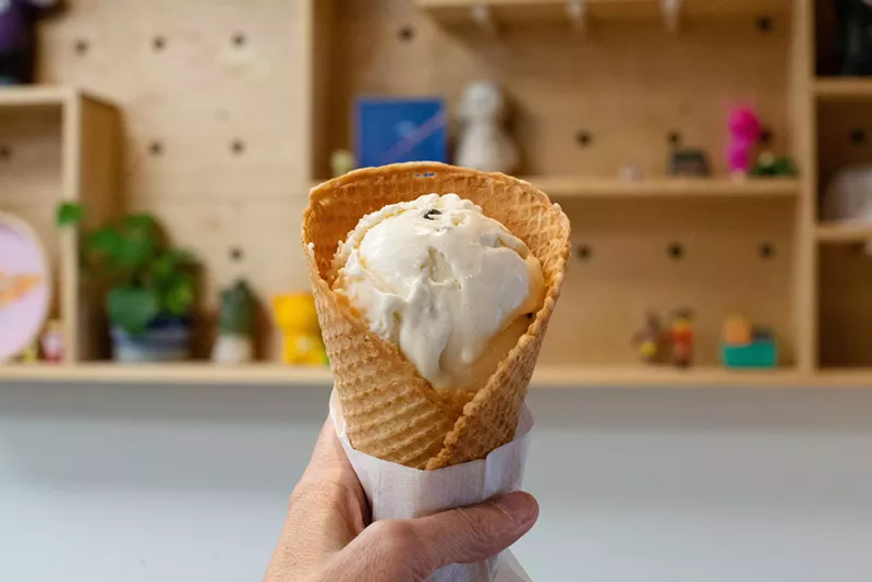 Image: The scoops at Cream of the Crop are creamy and creative.