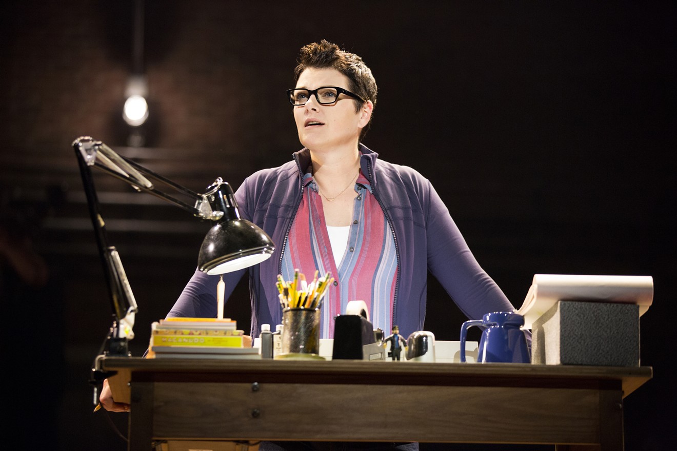 Kate Shindle as Alison in Fun Home.
