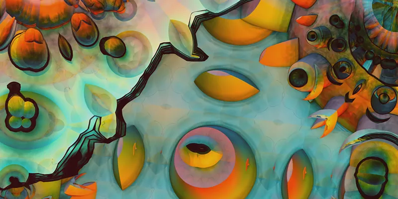 Image: Work by Michael Pierre Price included in a summer exhibition at Art Intersection.