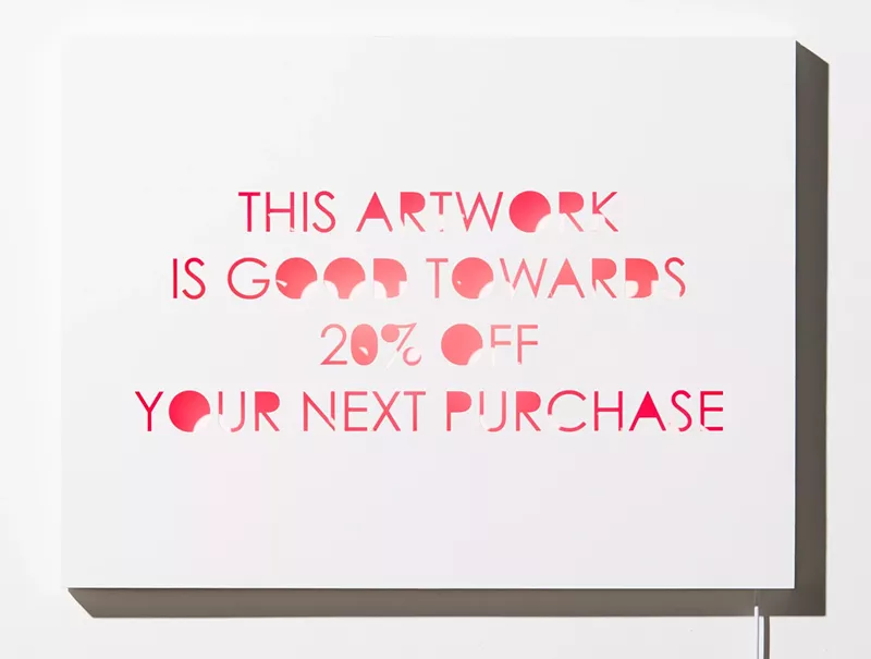 Image: Work by Craig Randich, who curated "Prep Show" at Modified Arts.