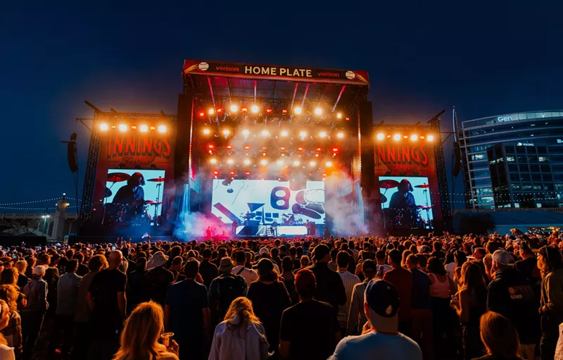 Image: The Home Plate stage at Innings Festival 2025 last weekend.