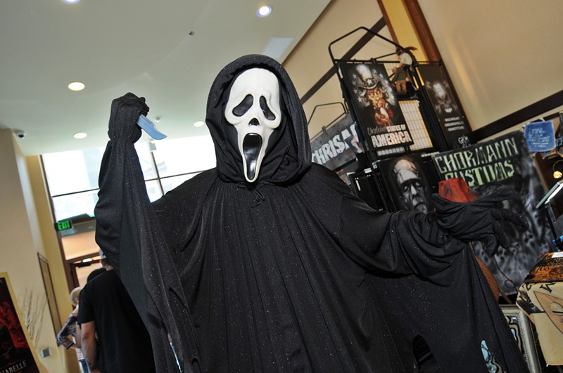 If Ghostface from Scream can wear a mask, so can you.