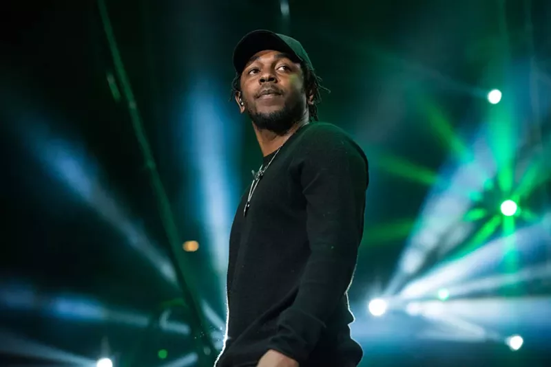 Image: Kendrick Lamar starts his DAMN. Tour in Glendale on July 12.