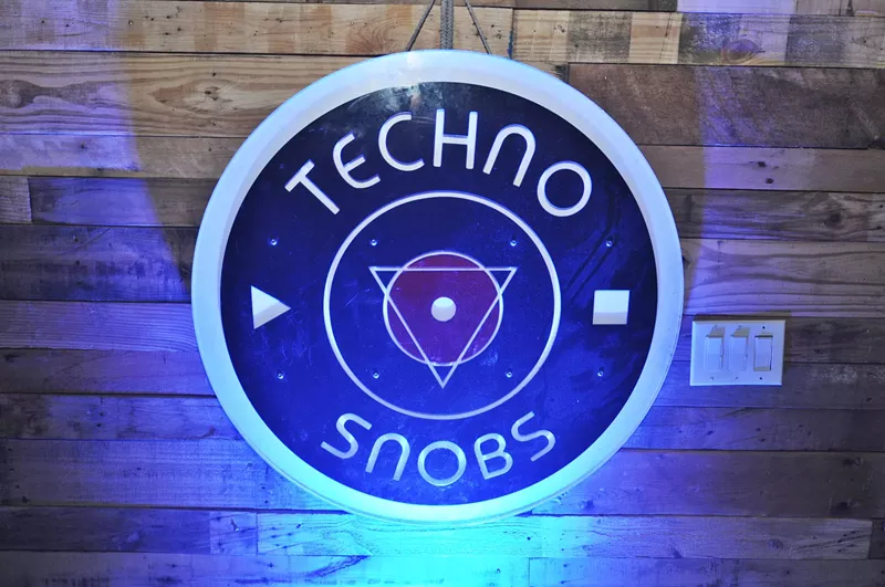 Image: The logo of Arizona EDM collective and promoter Techno Snobs.