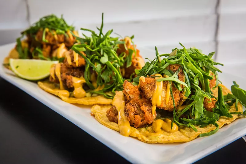Image: A note to The Coronado: Please never take the cauliflower tacos off your menu.