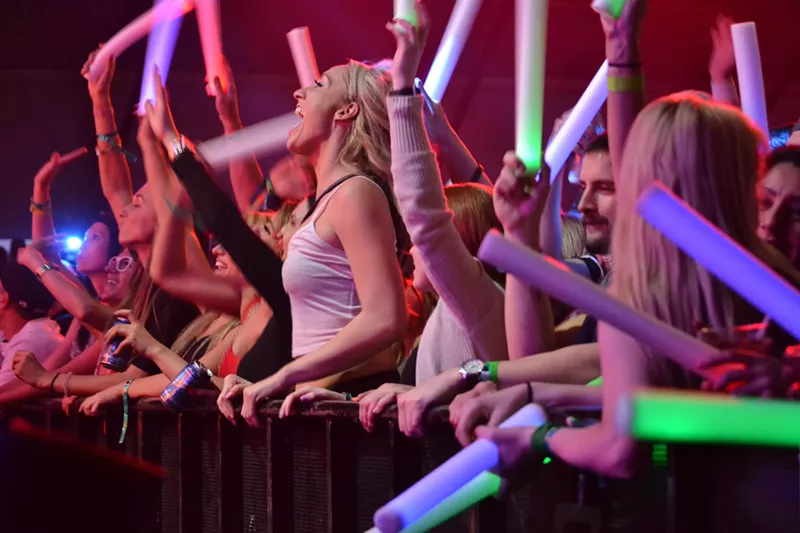 Image: Get ready for four straight nights of concerts and parties at the Coors Light Birds Nest in Scottsdale.