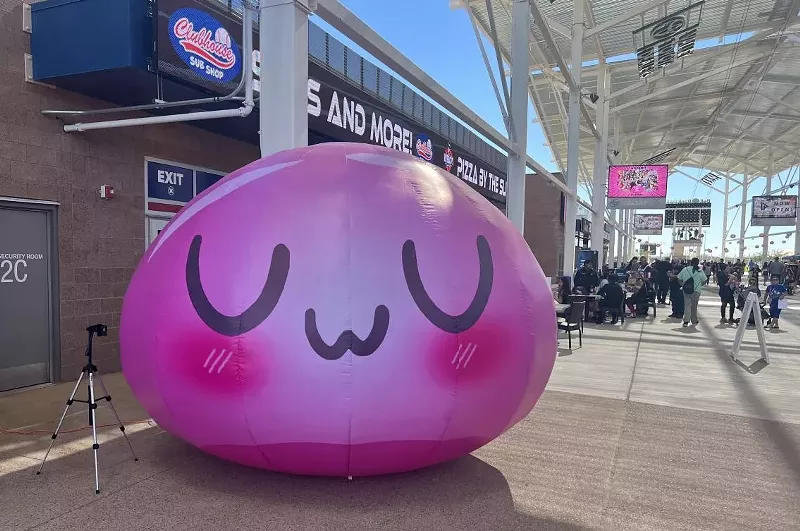Image: UwU Con's mascot at last year's event.