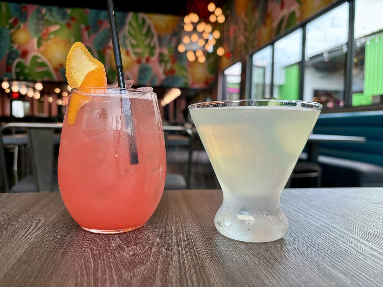 YumBar's cocktails are as colorful as the new Melrose District restaurant.