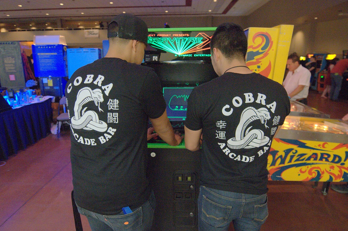 Arcade adventures at last year's ZapCon.