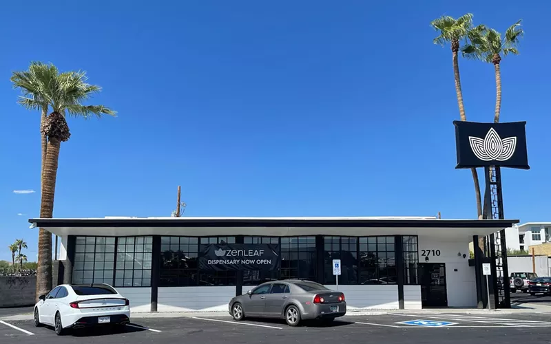 Image: the zen leaf arcadia dispensary exterior