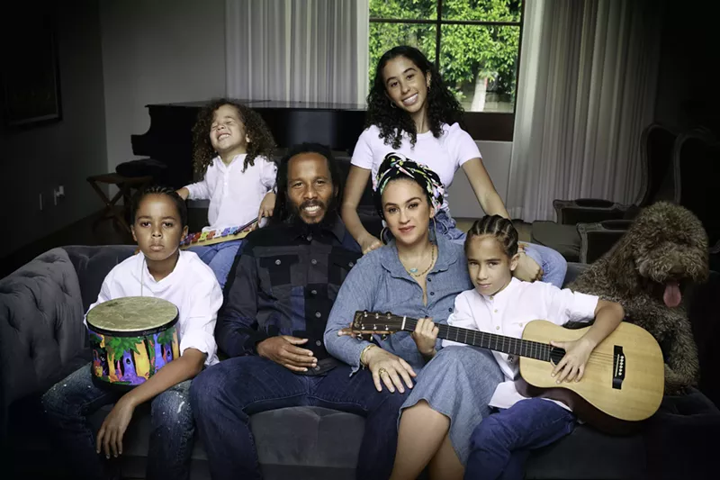 Image: Ziggy Marley is carrying on the tradition of the family band.