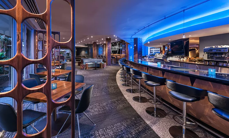 Image: The new bar at Hotel Valley Ho.